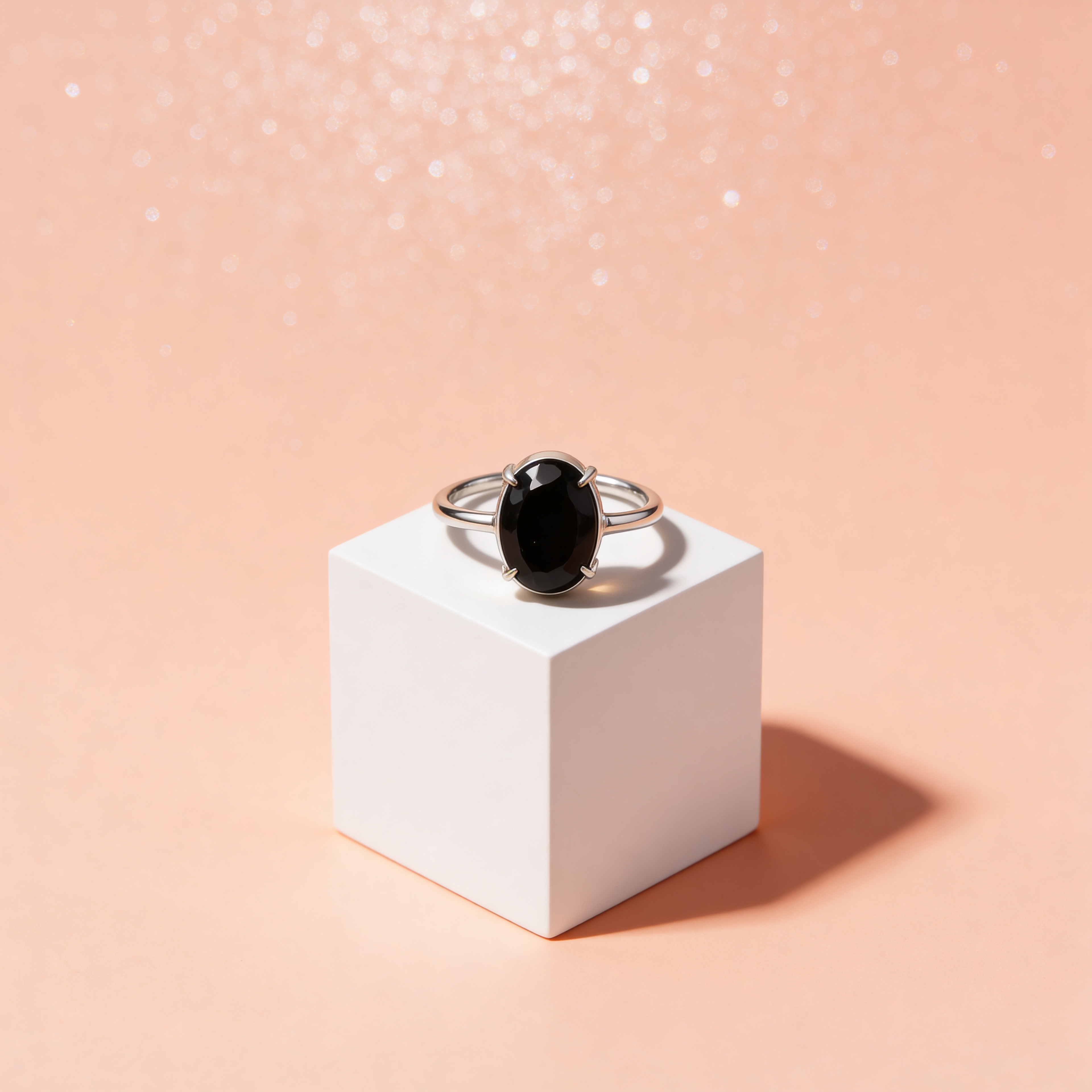Black Tourmaline Ring