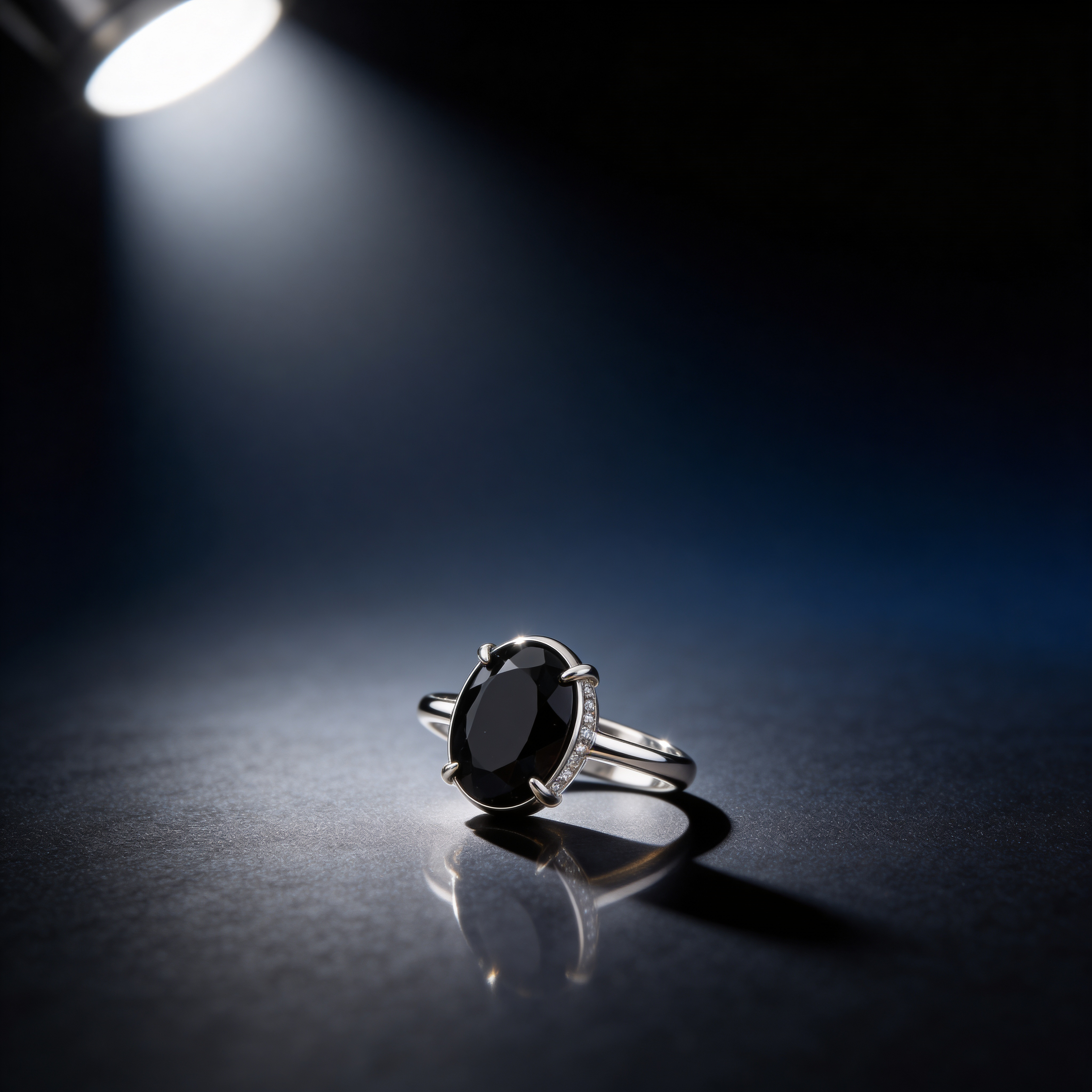 Black Tourmaline Ring