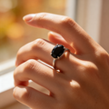 Black Tourmaline Ring