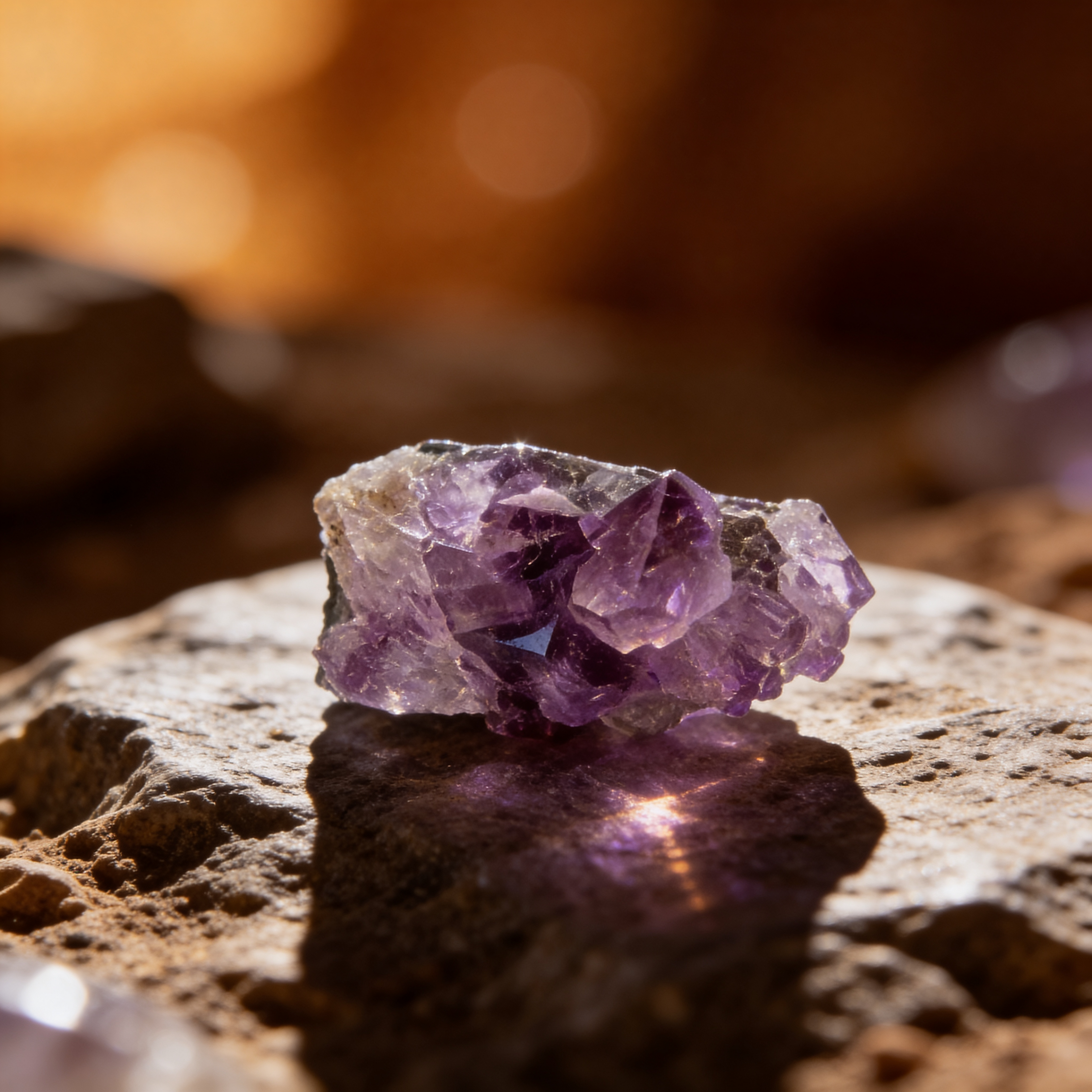 Calm In Your Palm Amethyst Cluster
