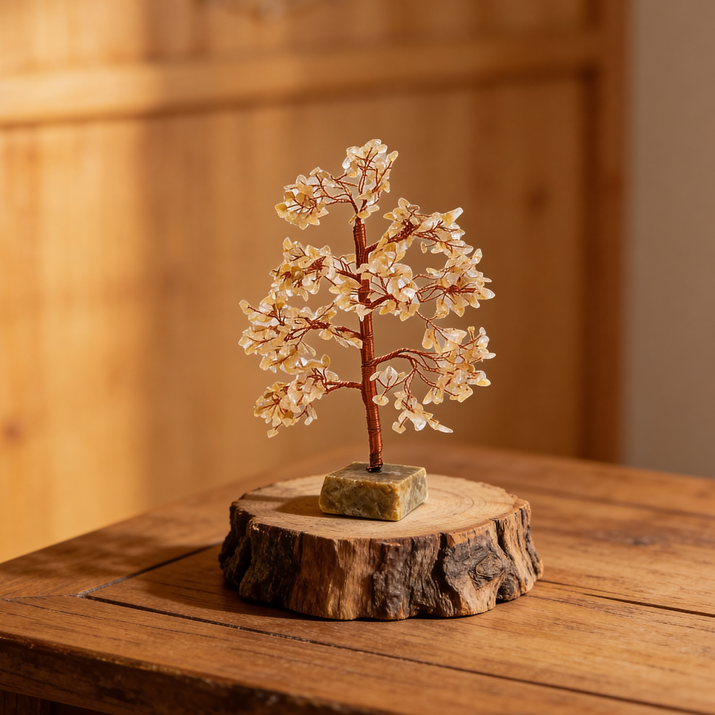 Citrine Crystal Tree