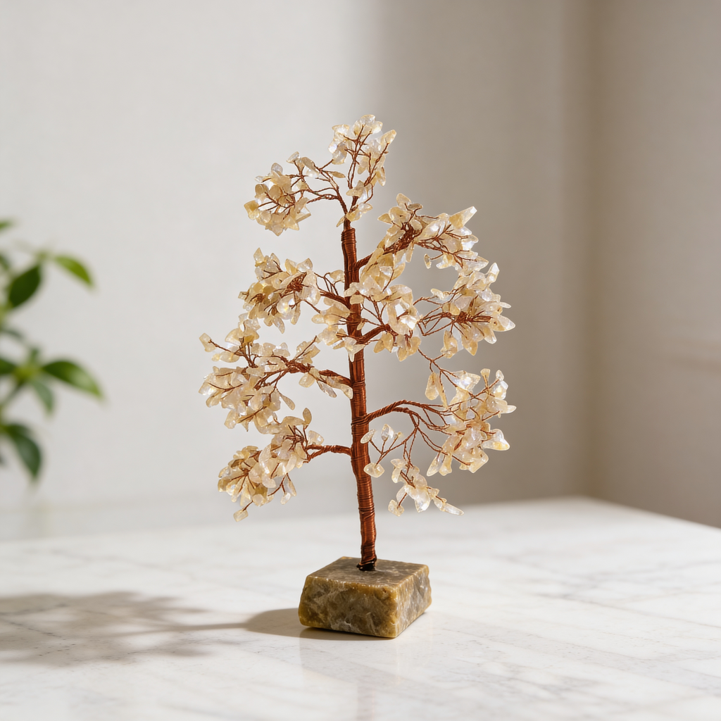 Citrine Crystal Tree