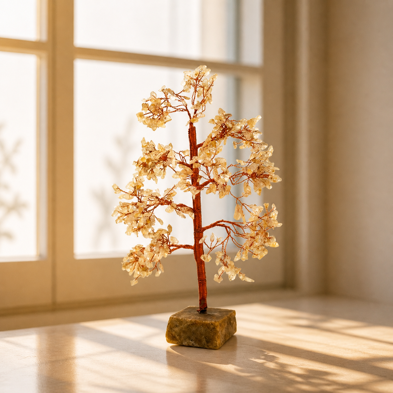 Citrine Crystal Tree