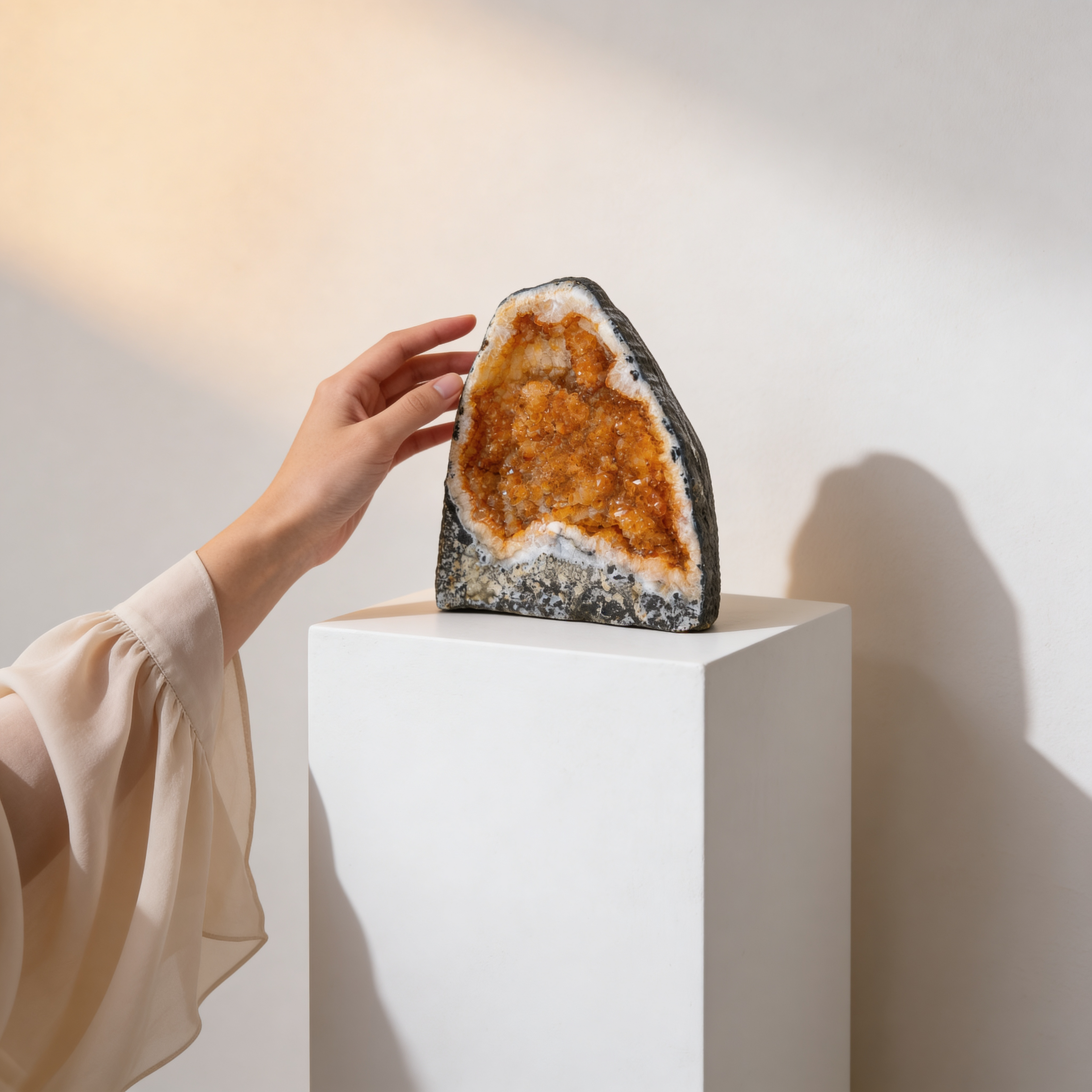 Citrine Geode - Abundance Order