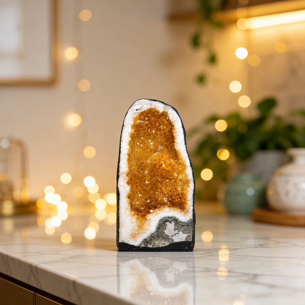 Citrine Geode - Abundance Order