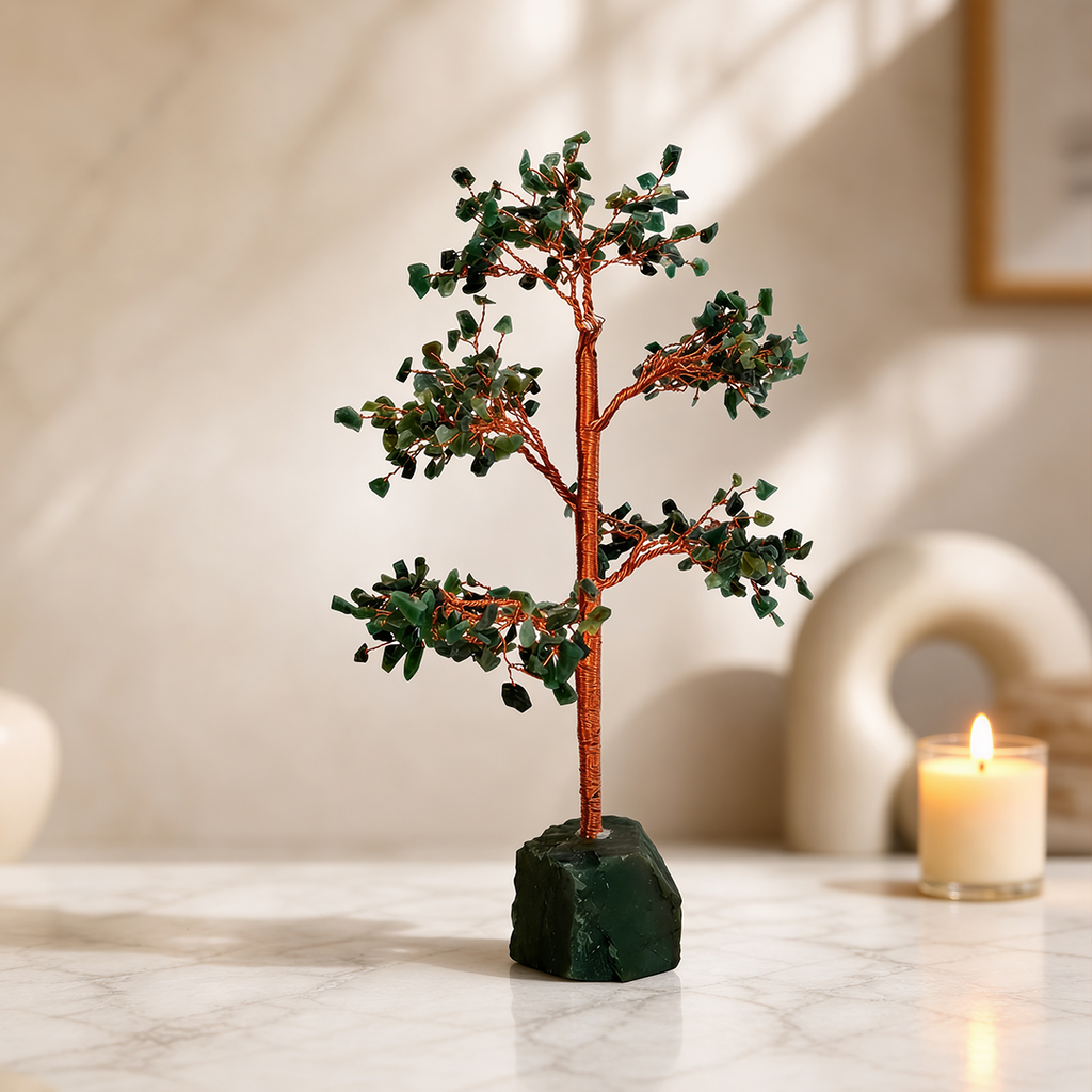 Green Aventurine Crystal Tree