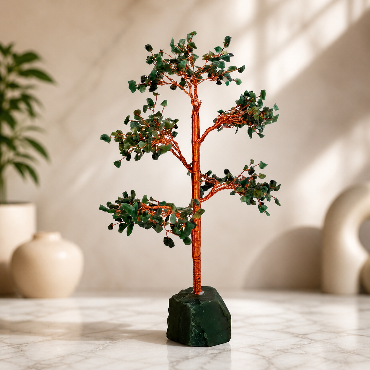 Green Aventurine Crystal Tree