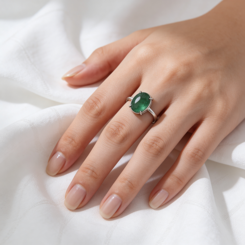 Green Aventurine Ring