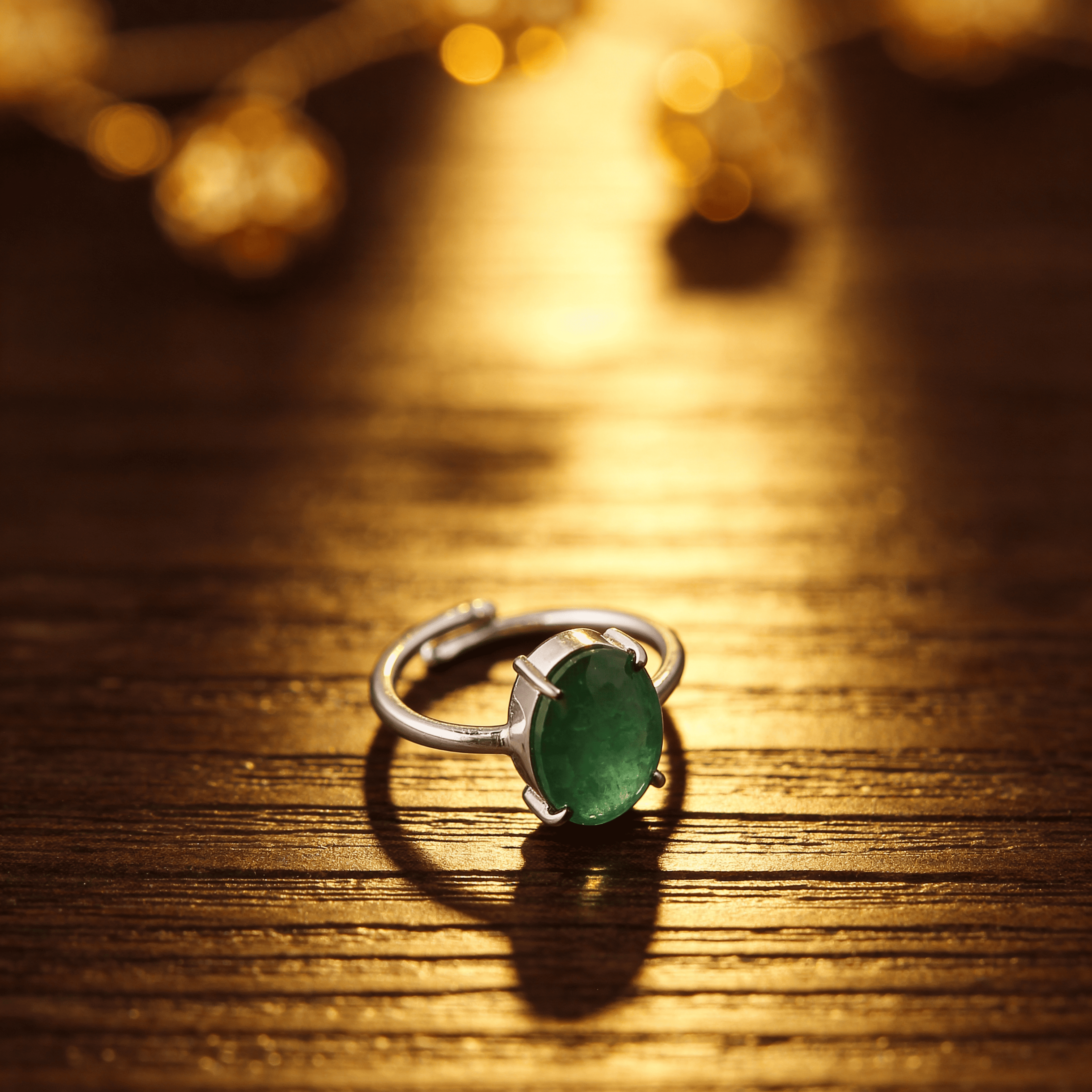 Green Aventurine Ring
