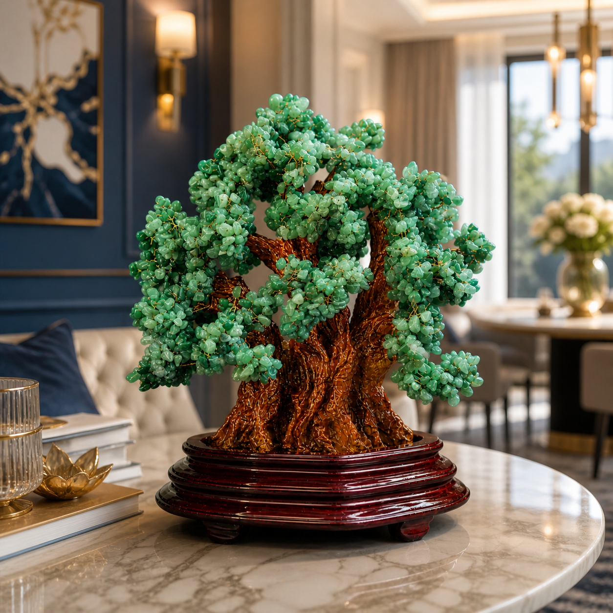 Green Aventurine Wishing Tree