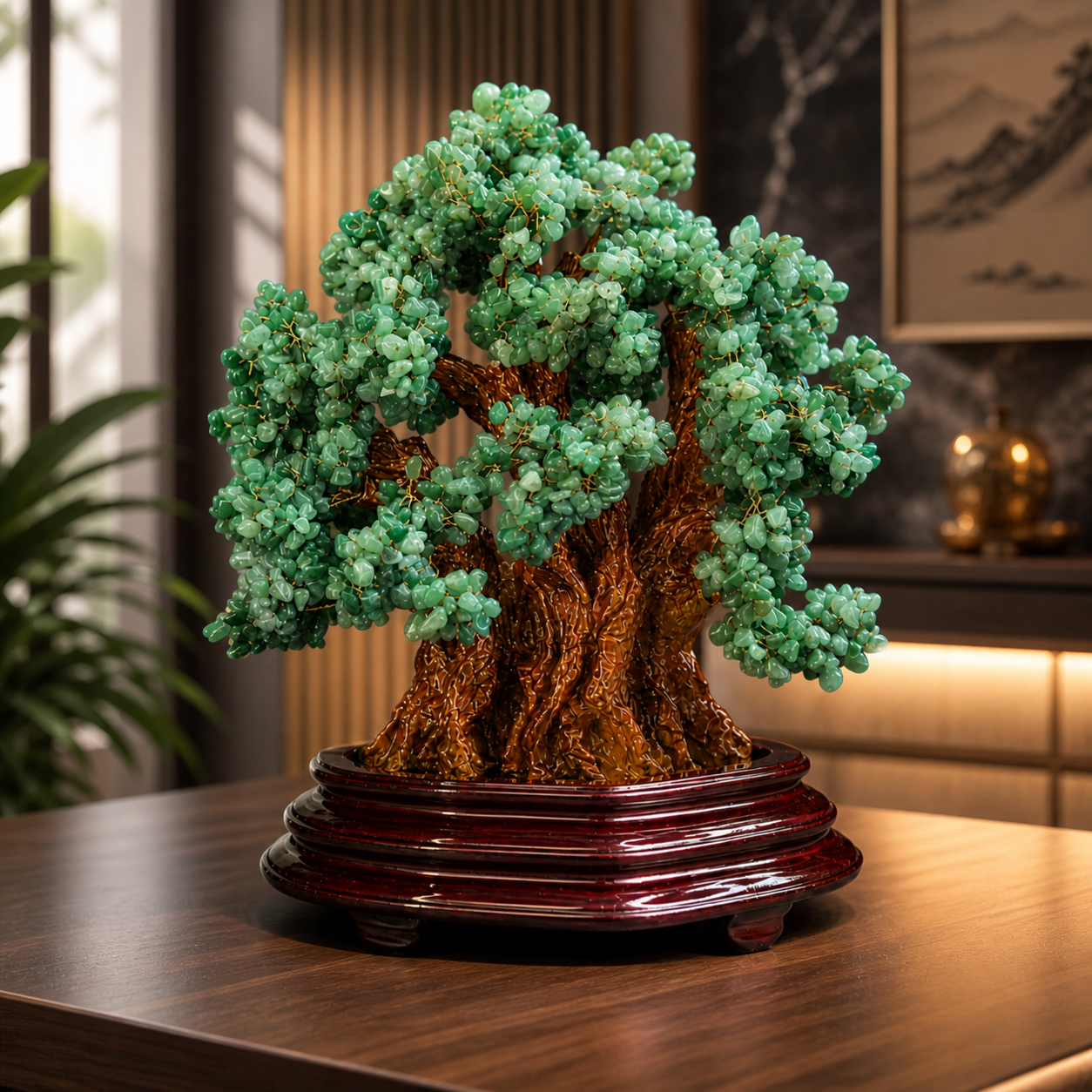 Green Aventurine Wishing Tree