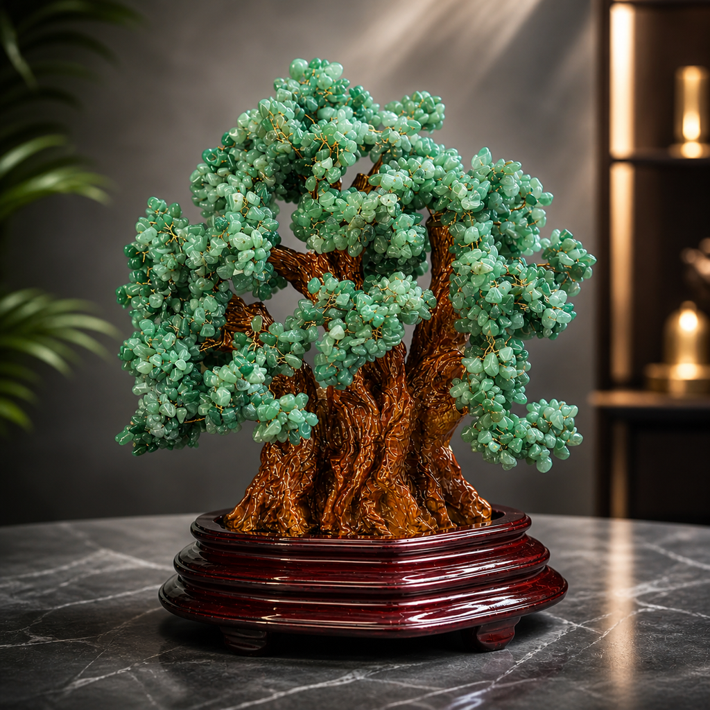 Green Aventurine Wishing Tree
