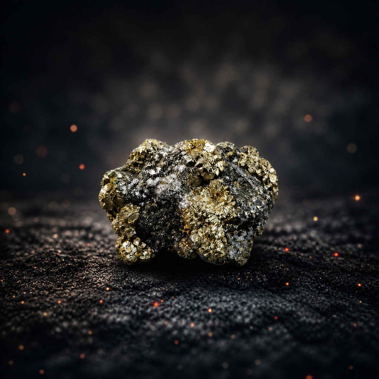 Invite Wealth Iron Pyrite Cluster