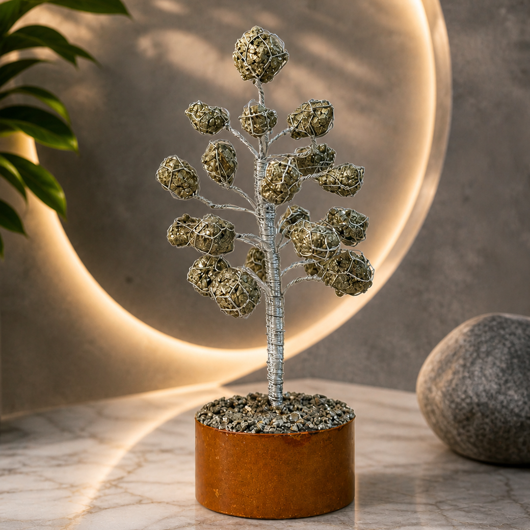 Iron Pyrite Crystal Tree