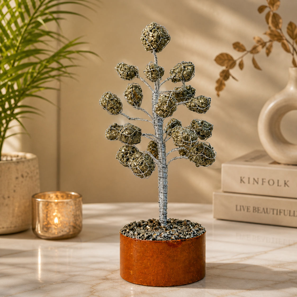 Iron Pyrite Crystal Tree