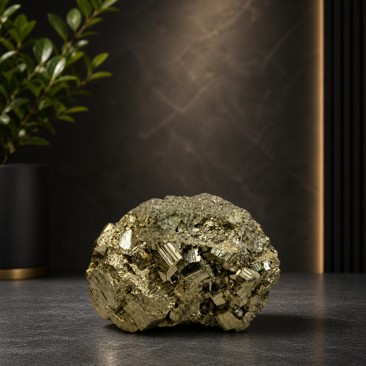 New Wealth attractor Iron Pyrite Cluster