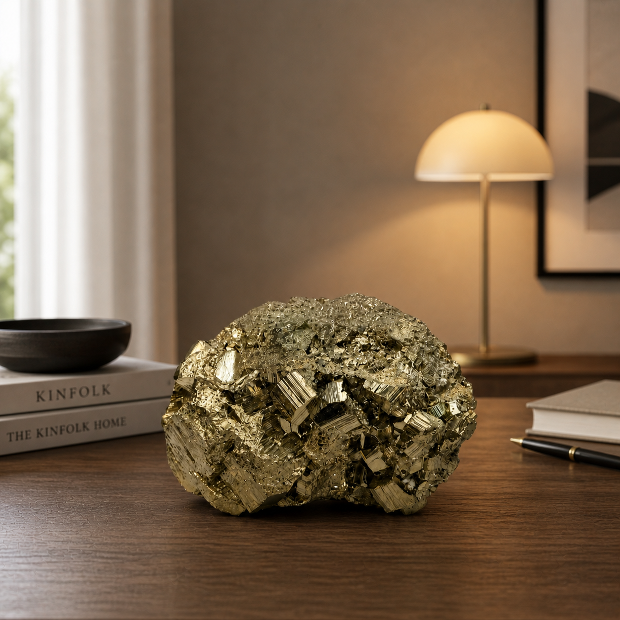 New Wealth attractor Iron Pyrite Cluster