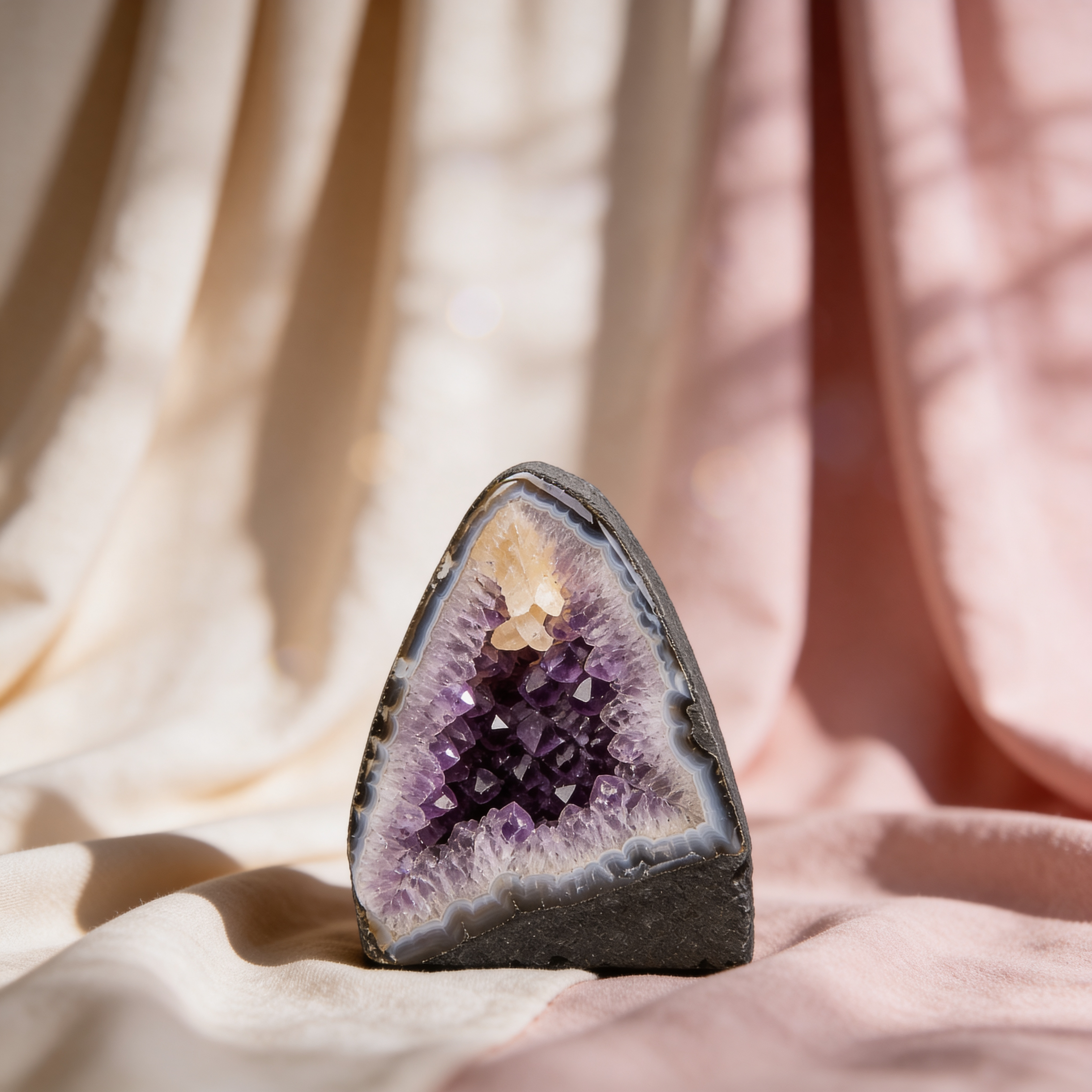 PURPLE PORTAL - AMETHYST GEODE