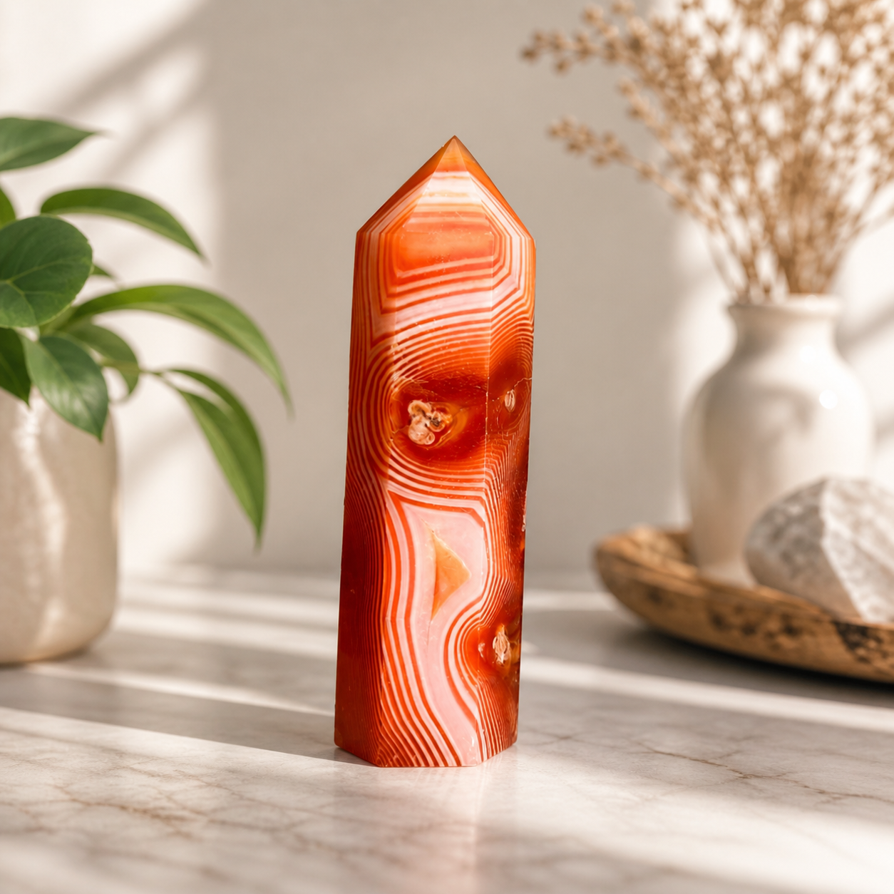 Tower of Success Carnelian