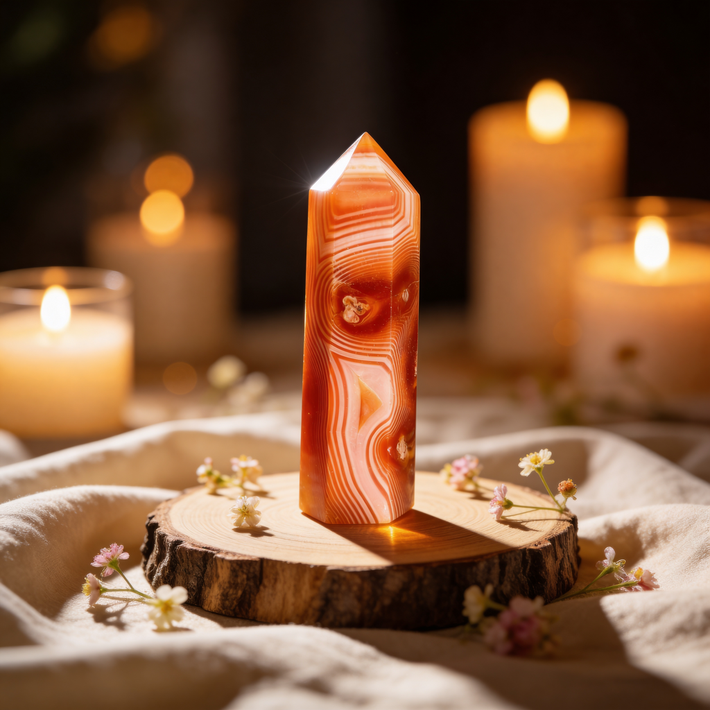 Tower of Success Carnelian